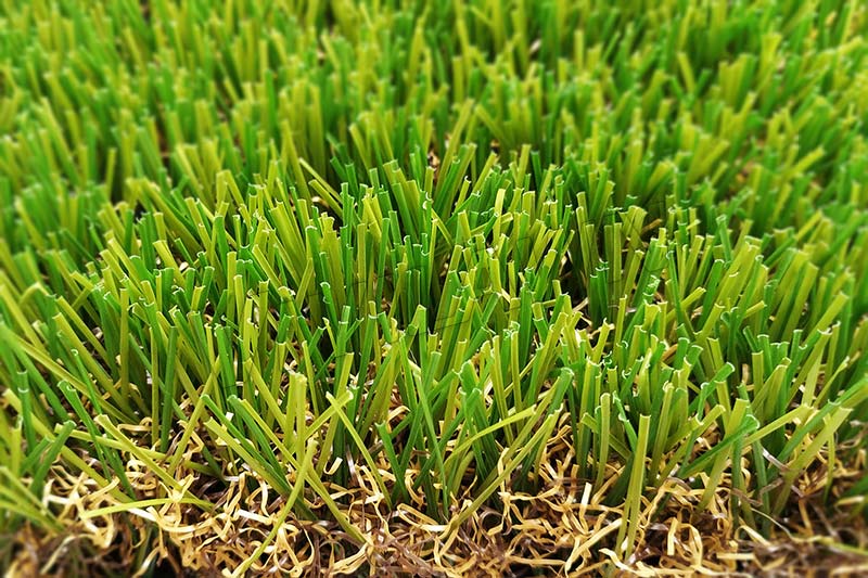 C20316L-XG8C8 20-40mm Low Glare 4 Tone Green U-shape Yarn Green Belt Gardening Landscaping Artificial Turf Grass