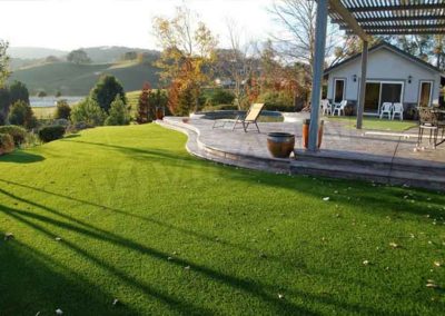 C35318-9L8C8 4Tones Green Landscaping Artificial Turf Synthetic Grass